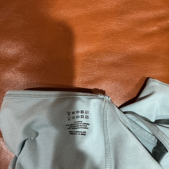 Reformation Blue Workout top eco stretch XS - Picture 4 of 4